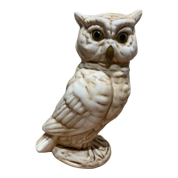 Vintage Norleans Ceramic Owl Pair - Picture 3 of 4